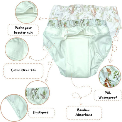 Culottes d'Apprentissage PetiKids® OEKO-TEX