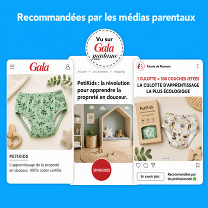 Culottes d'Apprentissage PetiKids® OEKO-TEX