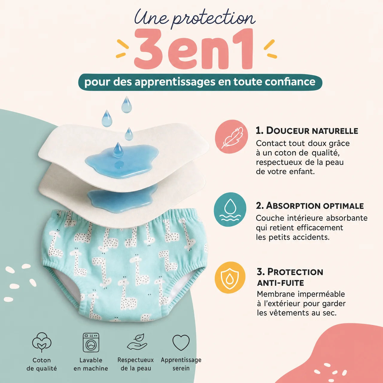 Culottes d'Apprentissage PetiKids®