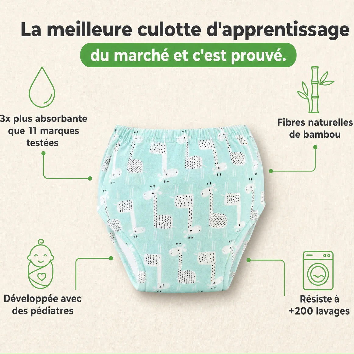 Culottes d'Apprentissage PetiKids®